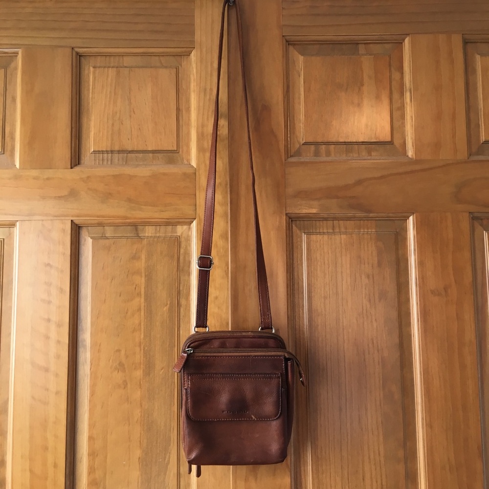 Fossil brown leather purse - Picture 5 of 5